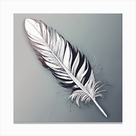 Feather Feather Canvas Print