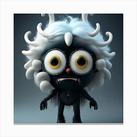 Monster 12 Canvas Print