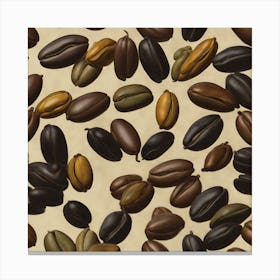 Coffee Beans 297 Canvas Print