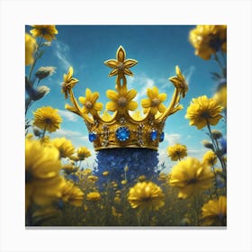 Crown Of Flowers 1 Canvas Print