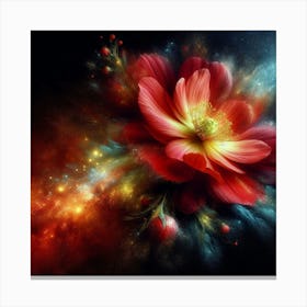 Abstract Flower 5 Canvas Print