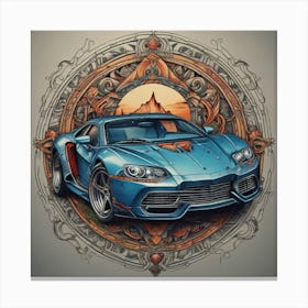 Lamborghini Aventador 18 Canvas Print