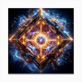 Shamanic Symbol Canvas Print