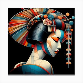 Geishaart33 Canvas Print