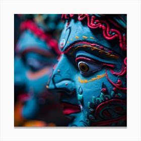 Buddhist Statues Canvas Print