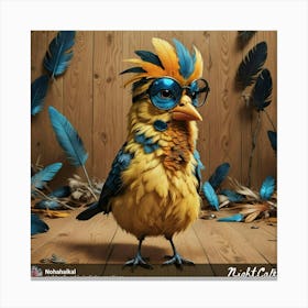 Nightcap Bird 2 Canvas Print