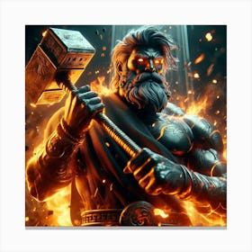 God Of War 6 Canvas Print