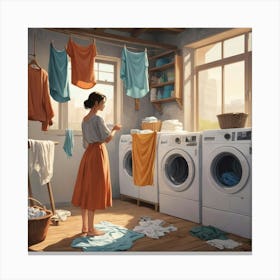 Laundry Room 2 Canvas Print