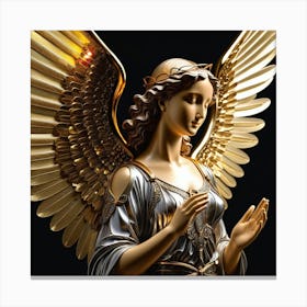 Angel Statue 6 Canvas Print