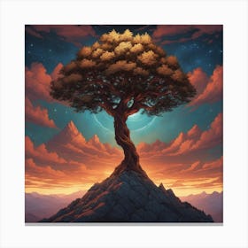 Tree Of Life 18 Canvas Print