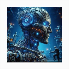 Cyborg 1 Canvas Print