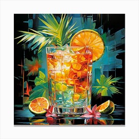 Tropical Drink 2 Canvas Print