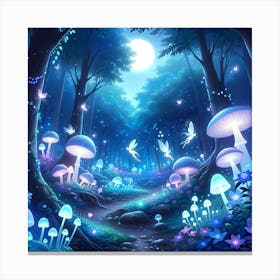 Fairy Forest Dreamscape 1 Canvas Print