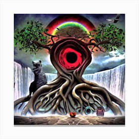 Tree Of Qliphoth Adventure Beyond The Mask 3 Canvas Print