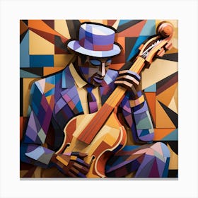 Jazz Musician 20 Canvas Print