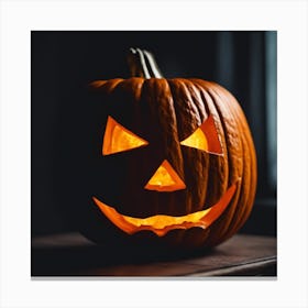 Halloween Pumpkin 3 Canvas Print