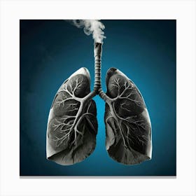 Lungs Stock Videos & Royalty-Free Footage 22 Canvas Print