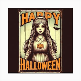 Happy Halloween 3 Canvas Print