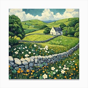 Rolling Hills Of Ireland 22 Canvas Print