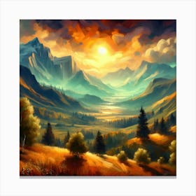 Enchanted Horizon 30 Canvas Print