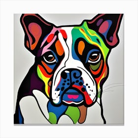 Pop Art Pup Canvas Print