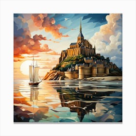 Mont Saint Michel Canvas Print
