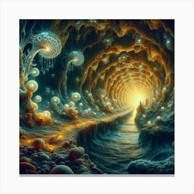 Tunnel Of Dreams Canvas Print