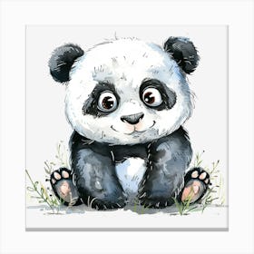 Panda Bear 1 Canvas Print