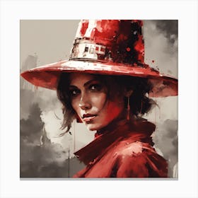 Red Hat Canvas Print