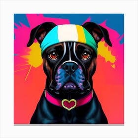 Boxer Dog Canvas Print Canvas Print