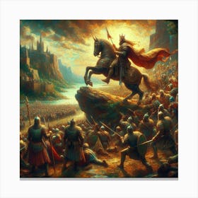 Battle Of Kings Canvas Print