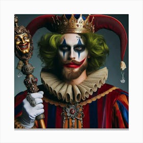 Jester Canvas Print