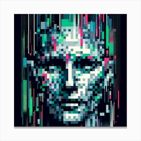 Pixel Art 1 Canvas Print