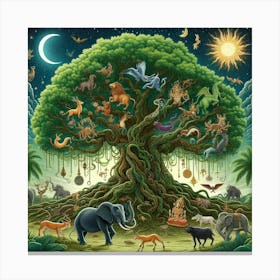 Tree Of Life 3 Canvas Print