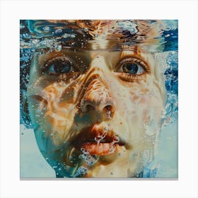 'Under Water' Canvas Print