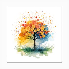 Autumn Tree Canvas Print