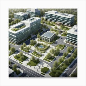 Mcdonald'S Corporate Headquarters Canvas Print