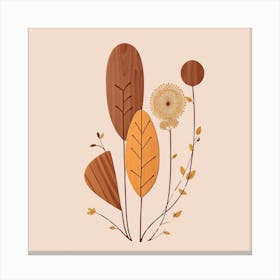 Minimalist Boho Harmony Canvas Print