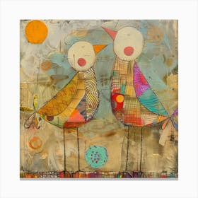 Two Birds 1 Canvas Print