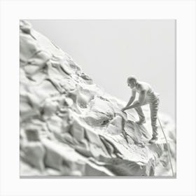 Mountain Climber Canvas Print