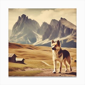 German Shepard Canvas Print