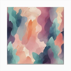 Abstract Watercolor Painting 34 Canvas Print