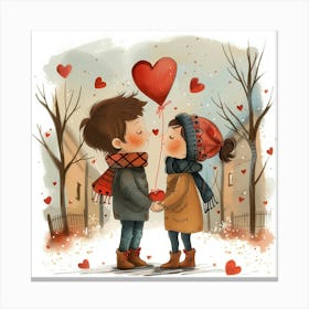 Valentine'S Day 5 Canvas Print