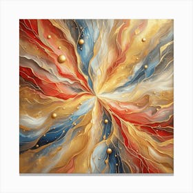 Abstract Painting Canvas Print