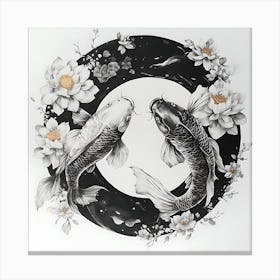 Koi Fish 4 Canvas Print