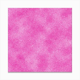 Magenta Glitter Canvas Print