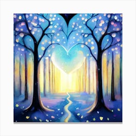 Heart Of The Forest Canvas Print
