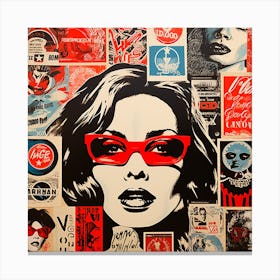 'Sexy Lady' Canvas Print