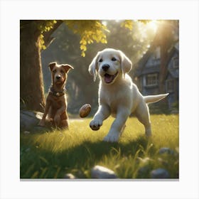 Secret Life Of Pets Canvas Print