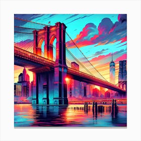 Brooklyn Bridge 2 Canvas Print